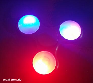 LED Licht Fidget Hand Spinner Fingertip Spinner für Autismus und ADHS Angst Stress Relief Fokus Spielzeug
